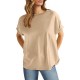 ANRABESS Women's Oversized Casual Loose Fit Short Sleeve Crewneck Summer Trendy Boxy T-Shirts Tops Blouse