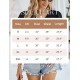 Fayenne Womens Tops Dressy Casual V Neck Ruffle Short Sleeve Blouse Business Casual Tops Chiffon Flowy Shirt Cute Summer Tops