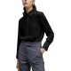 YAMANMAN Women's Button Down Shirt Classic Long Sleeve Collared Tops Work Office Chiffon Blouse