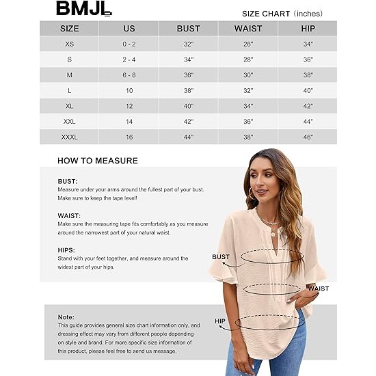 BMJL Womens White Blouses Chiffon Ruffle Short Sleeve V Neck Business Casual Tops Summer Cute Shirt