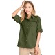 Jessie Kidden Women's UPF 50+ UV Sun Protection Safari Shirt, Long Sleeve Outdoor Cool Quick Dry Fishing Hiking Gardening Shirts