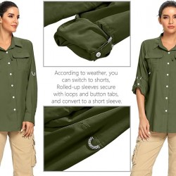 Jessie Kidden Women's UPF 50+ UV Sun Protection Safari Shirt, Long Sleeve Outdoor Cool Quick Dry Fishing Hiking Gardening Shirts