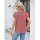 Blooming Jelly Womens Dressy Casual Shirts Short Sleeve V Neck Work Blouse Business Casual Tops