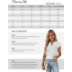 Blooming Jelly Women's Dressy Casual Tops Business Work Blouses White Button Down Shirts Cap Sleeve V Neck Tshirt