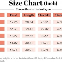 Fisoew Women's Plus Size V Neck T Shirts Summer Half Sleeve Tees Casual Loose Fit Cotton Tunic Tops