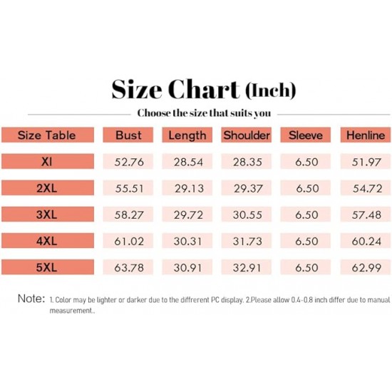 Fisoew Women's Plus Size V Neck T Shirts Summer Half Sleeve Tees Casual Loose Fit Cotton Tunic Tops