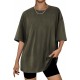 Trendy Queen Womens Fashion Workout T Shirts Athletic Plus Size Tops Summer Trendy Clothes 2024 Short Sleeve Spring Tee