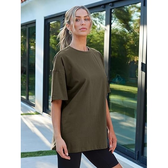 Trendy Queen Womens Fashion Workout T Shirts Athletic Plus Size Tops Summer Trendy Clothes 2024 Short Sleeve Spring Tee