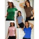 Abardsion 2024 Women Casual Activewear T Shirts Basic Crewneck Raglan Short Sleeve Slim Tight Fit Going Out Tops